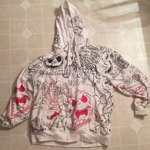 Men’s Nightmare Before Christmas zip up jacket